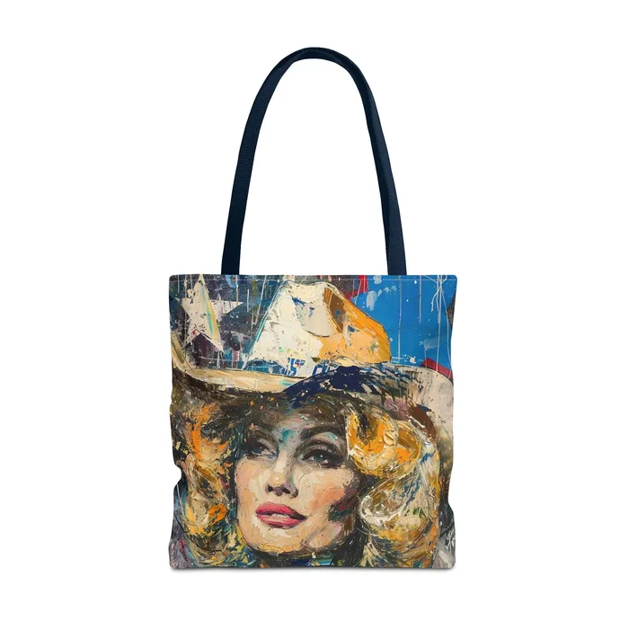 Portraits by NC Earrings Tote Bag Country Queen
