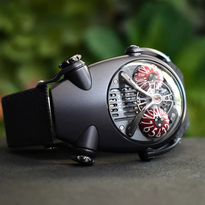 PreOwned MBF HM10 Dark Bulldog Red Watch Stephen Silver Fine Jewelry Earrings