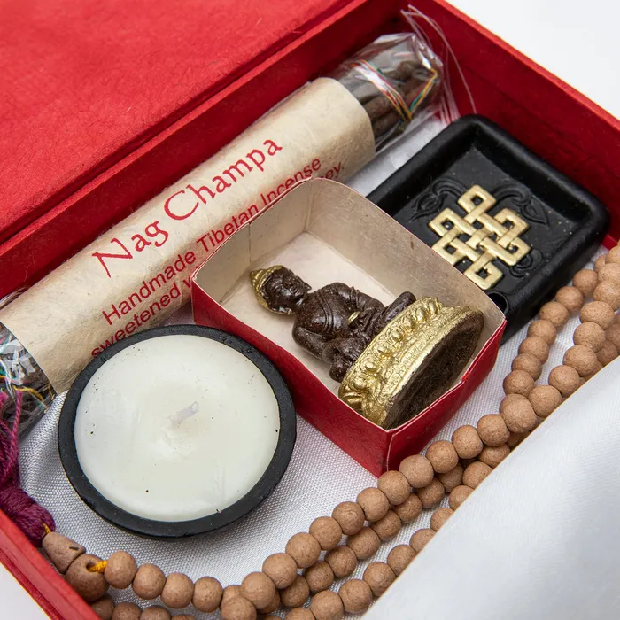 PreStyled Sets DharmaCrafts Gold Bodhi Travel Altar Box