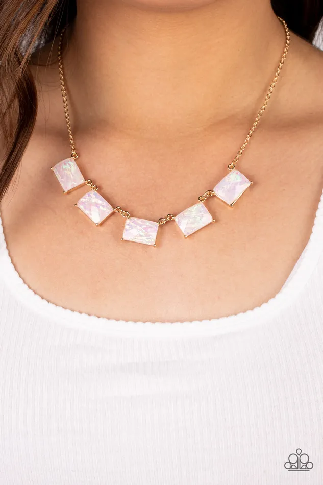 PreStyled Sets Opalescent Oblivion Gold Paparazzi Accessories