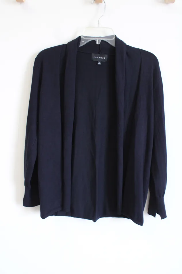 Premise Long Sleeved Blue Cardigan XS Premise Rings