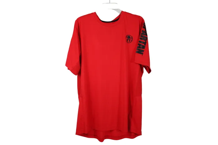 Red Spartan Tee XXL Spartan Earrings