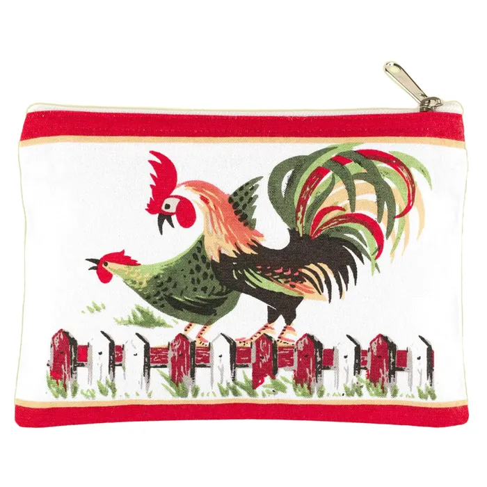 REDWHITEKITCHE Earrings Case Canvas Henpecked 85x6