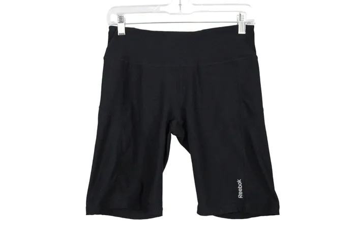 Reebok Rings Reebok Black Biker Shorts S