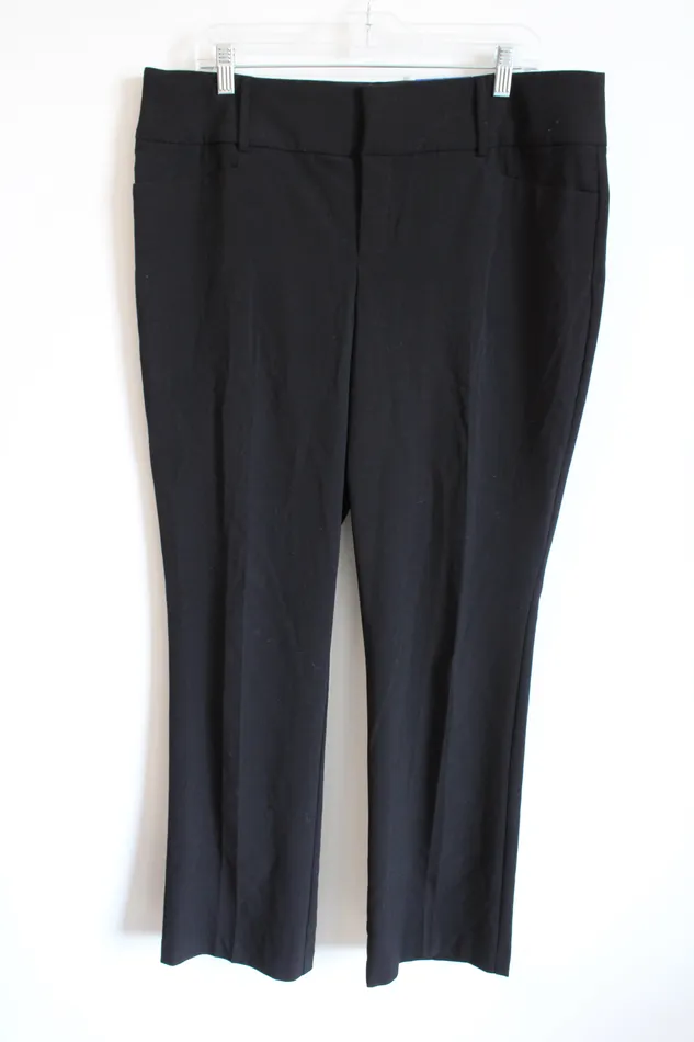 Rings APT9 NEW APT 9 Black Bootcut Dress Pant 14