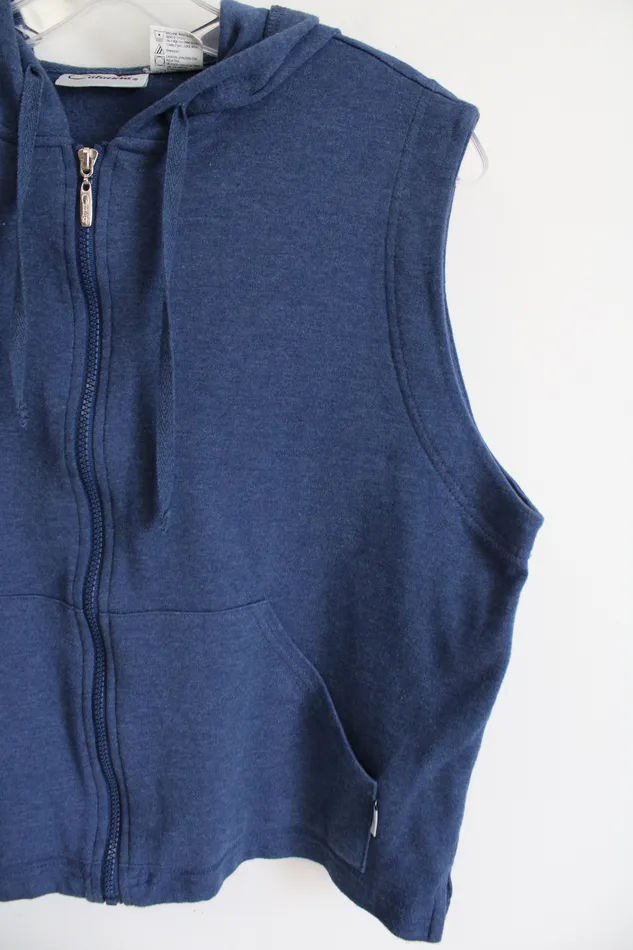 Rings Catalina Catalina Blue Sleeveless ZipUp Hoodie M