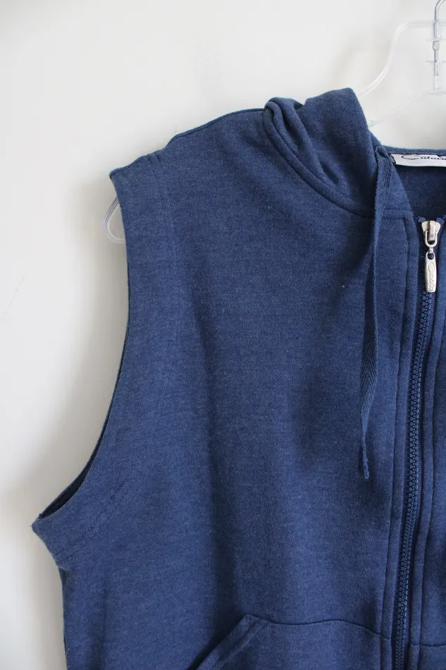 Rings Catalina Catalina Blue Sleeveless ZipUp Hoodie M