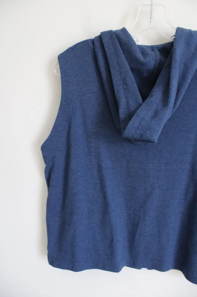 Rings Catalina Catalina Blue Sleeveless ZipUp Hoodie M