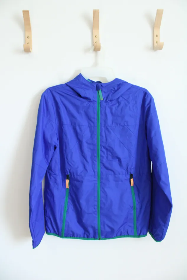Rings Champion Champion Blue Windbreaker Jacket Youth L 1214