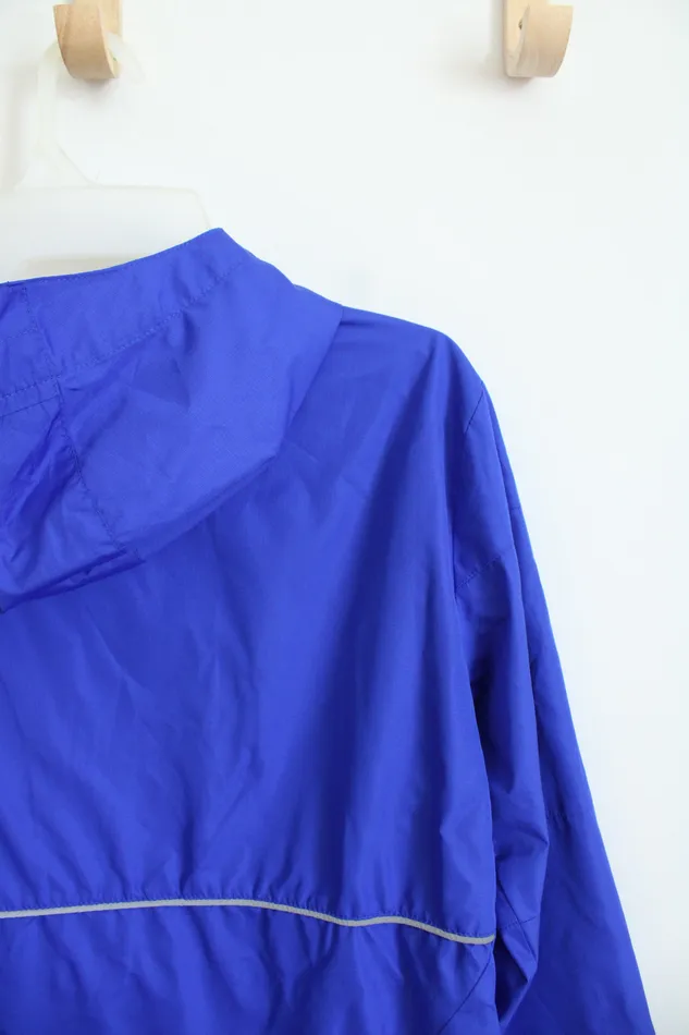 Rings Champion Champion Blue Windbreaker Jacket Youth L 1214