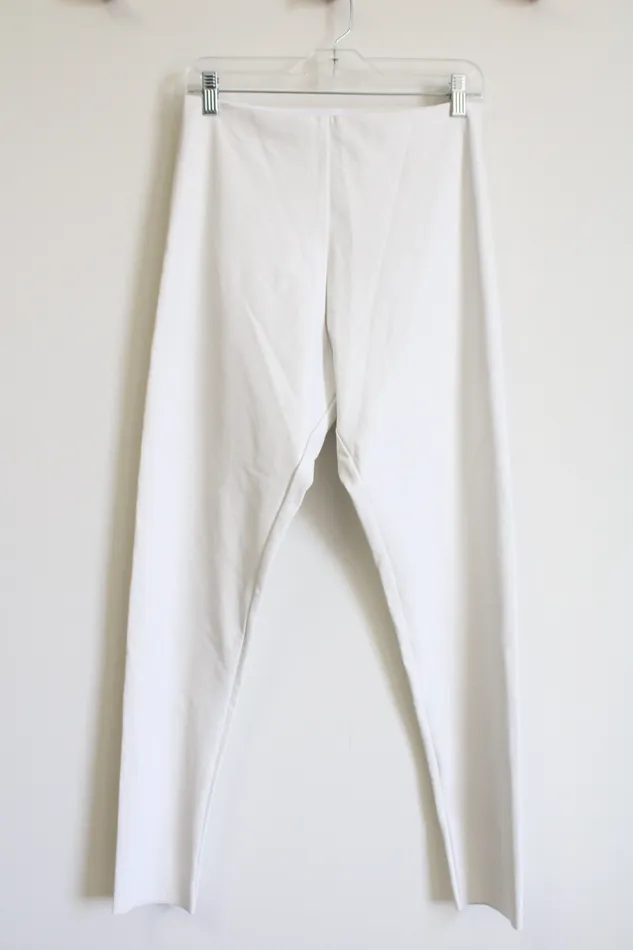 Rings Commando NEW Commando White Faux Leather High Rise Legging XL