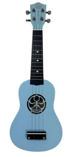 Rings CORALHEADHIC Hawaiian Island Creations Lindenwood Soprano Ukulele Blue