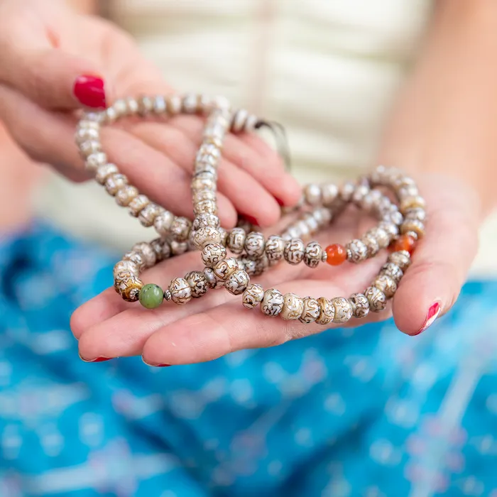 Rings DharmaCrafts Fresh Water Pearl Mala