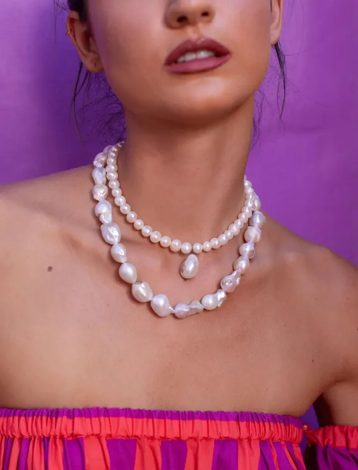 Rings Erika Pea FRESH WATER PEARL NECKLACES