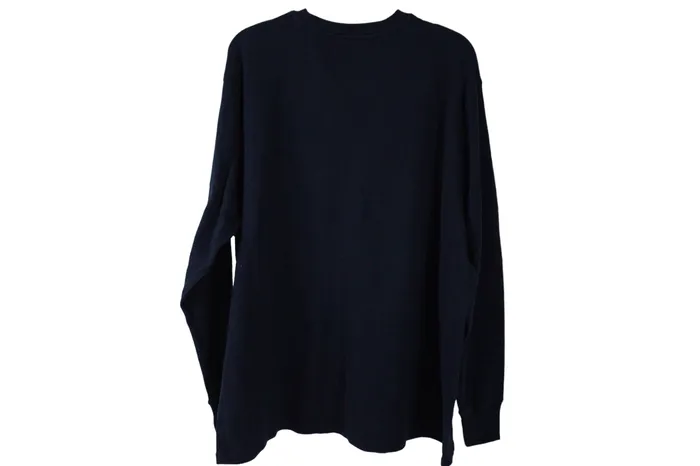 Rings Faded Glory Faded Glory Navy Blue Long Sleeved Shirt 2XL