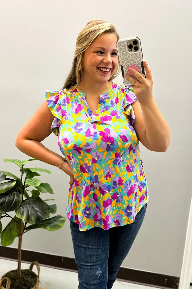 Rings Floral Dreams Top Emerald Dear Scarlett