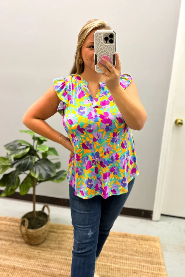 Rings Floral Dreams Top Emerald Dear Scarlett