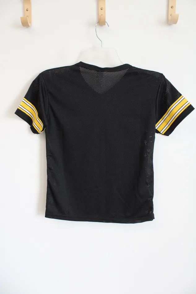 Rings Franklin Franklin Pittsburgh Steelers Black Mesh Shirt Youth M 14
