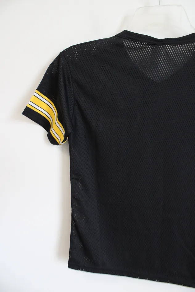 Rings Franklin Franklin Pittsburgh Steelers Black Mesh Shirt Youth M 14