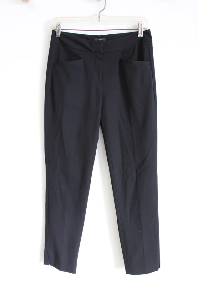 Rings Halogen Taylor Fit Black Straight Fit Trouser Pant 0 Halogen