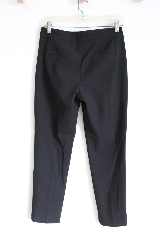 Rings Halogen Taylor Fit Black Straight Fit Trouser Pant 0 Halogen