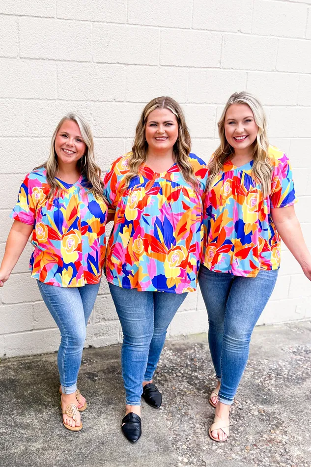 Rings Haptics First Pick Floral Top