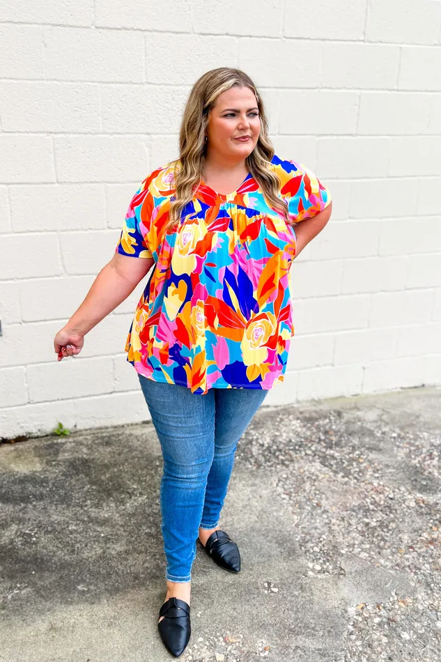 Rings Haptics First Pick Floral Top