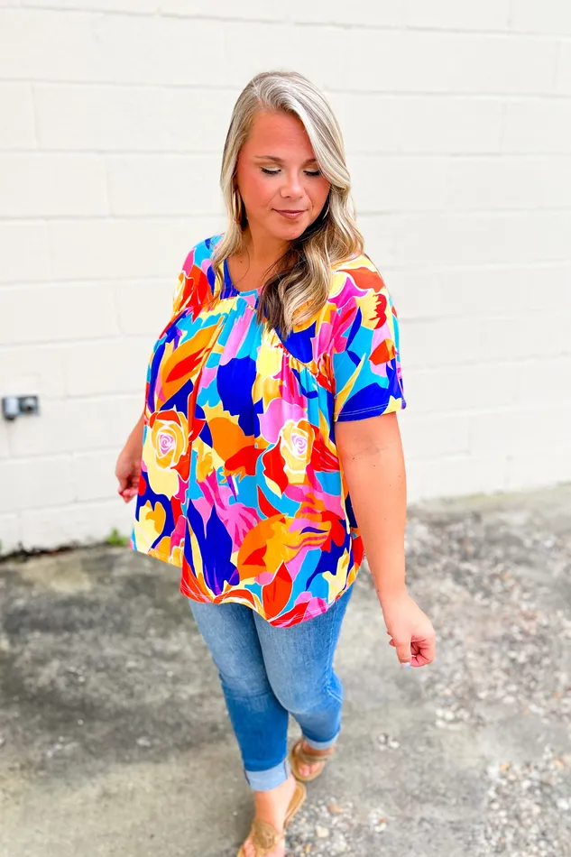 Rings Haptics First Pick Floral Top