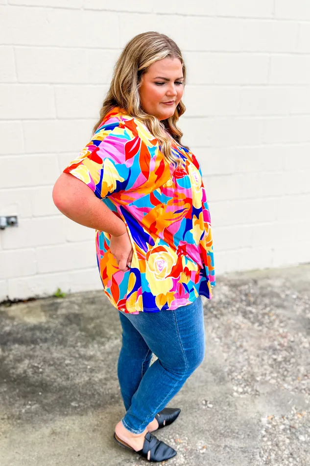 Rings Haptics First Pick Floral Top