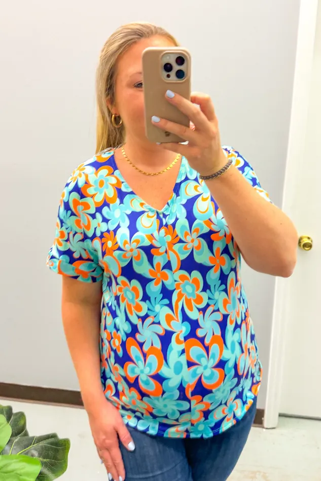 Rings Haptics Just Feels Right Floral Top