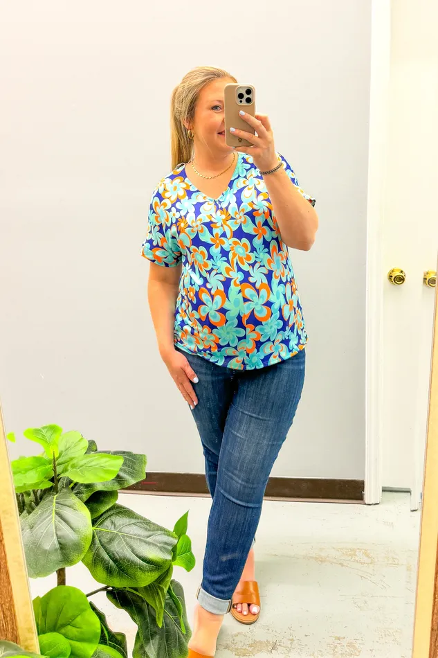 Rings Haptics Just Feels Right Floral Top