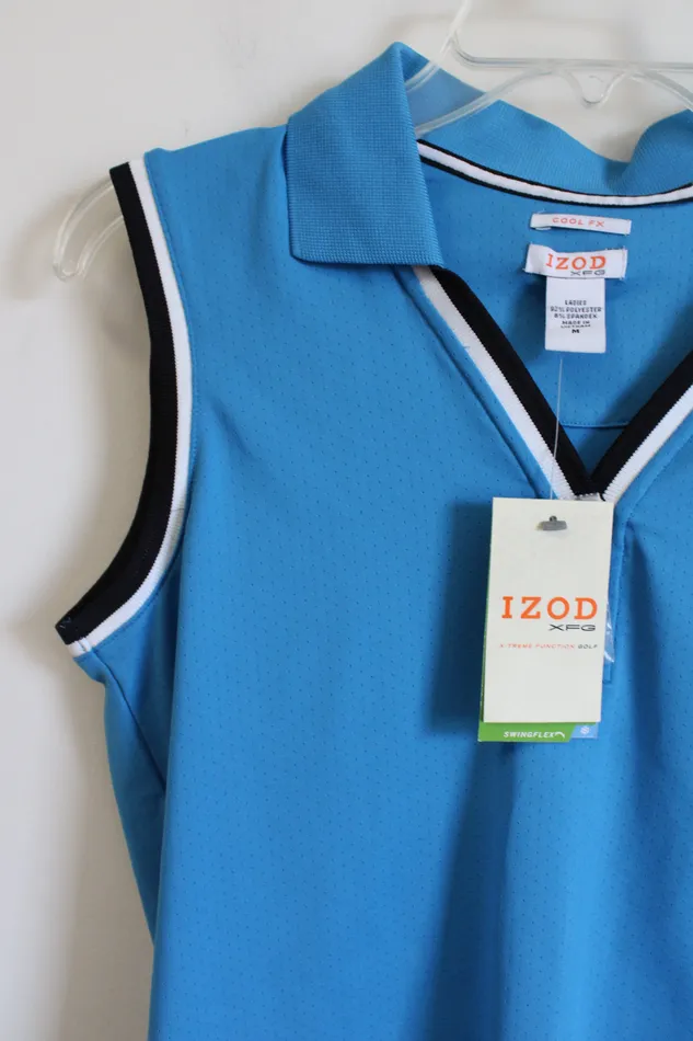 Rings Izod NEW Izod XFG Cool FX Blue Tank M