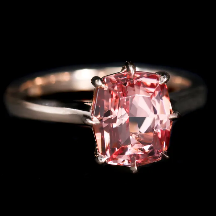 Rings JS Simmons Diamond Consultants 18K Brown Gold 356 Carat Mahenge Garnet Ring Rings JS Simmons Diamond Consultants 18K Brown Gold 356 Carat Mahenge Garnet Ring
