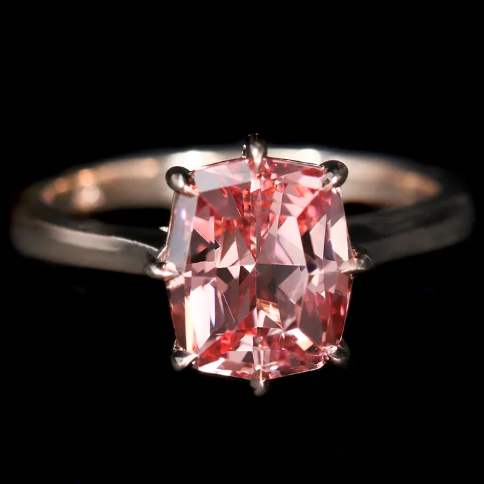 Rings JS Simmons Diamond Consultants 18K Brown Gold 356 Carat Mahenge Garnet Ring