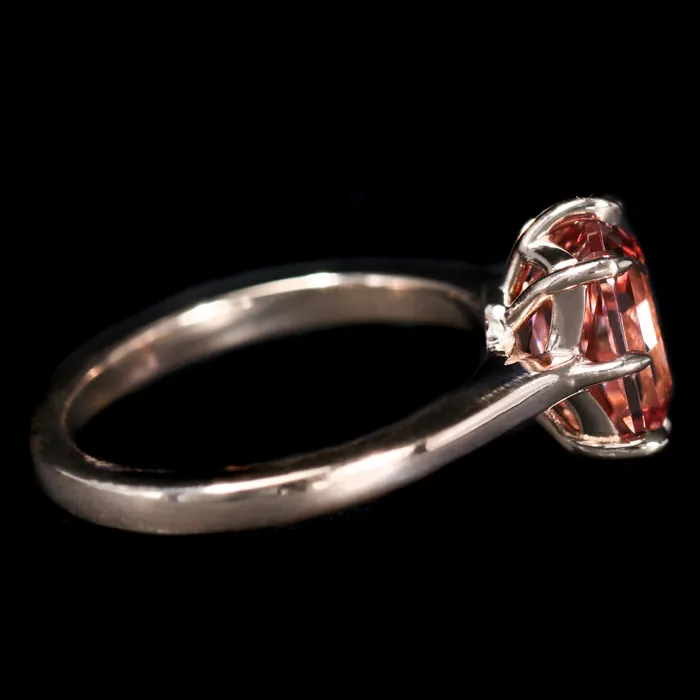 Rings JS Simmons Diamond Consultants 18K Brown Gold 356 Carat Mahenge Garnet Ring