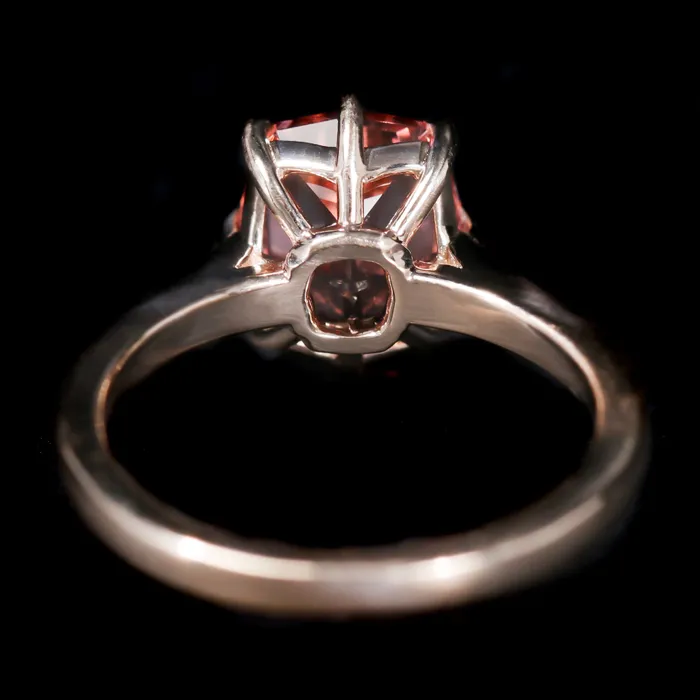 Rings JS Simmons Diamond Consultants 18K Brown Gold 356 Carat Mahenge Garnet Ring