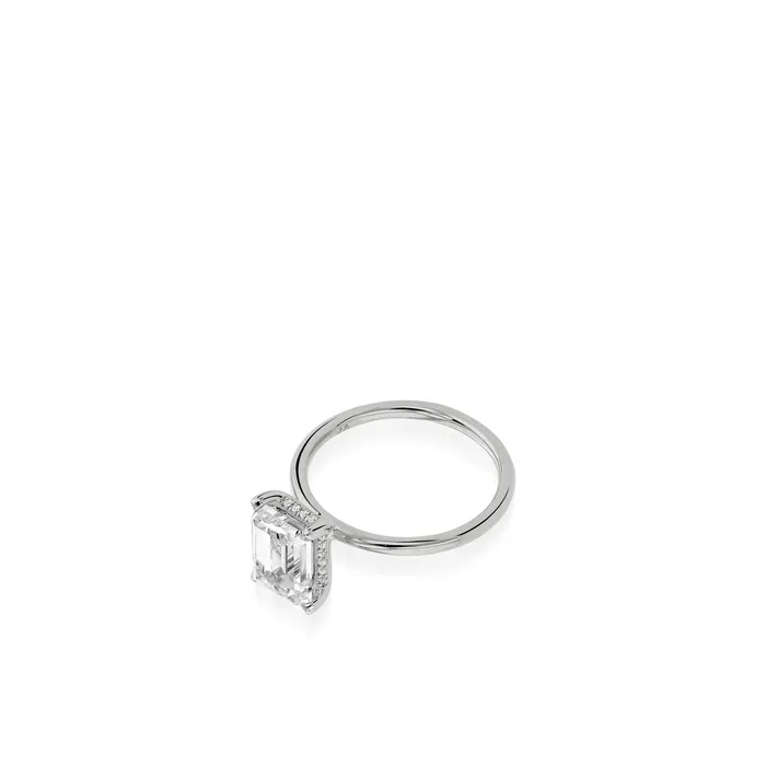 Rings John Atencio Lisette ToneTone Gold Engagement Ring