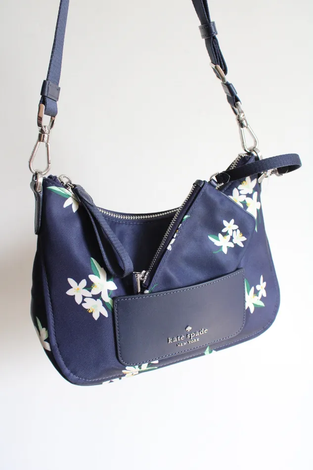 Rings Kate Spade Kate Spade Chelsea Blue Floral Crossbody Purse Mini Wallet Rings Kate Spade Kate Spade Chelsea Blue Floral Crossbody Purse Mini Wallet