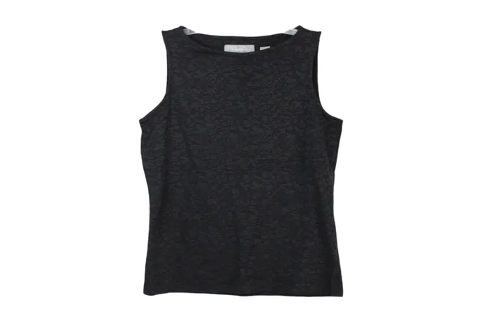 Rings Liz Claiborne Liz Claiborne Black Stretch Tank M Petite