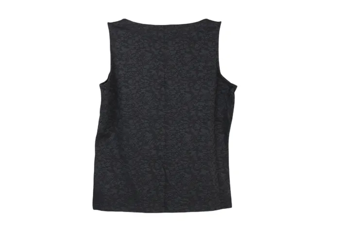 Rings Liz Claiborne Liz Claiborne Black Stretch Tank M Petite