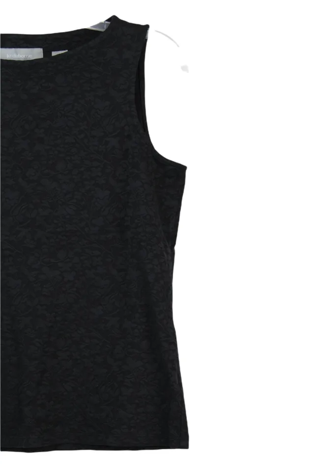 Rings Liz Claiborne Liz Claiborne Black Stretch Tank M Petite