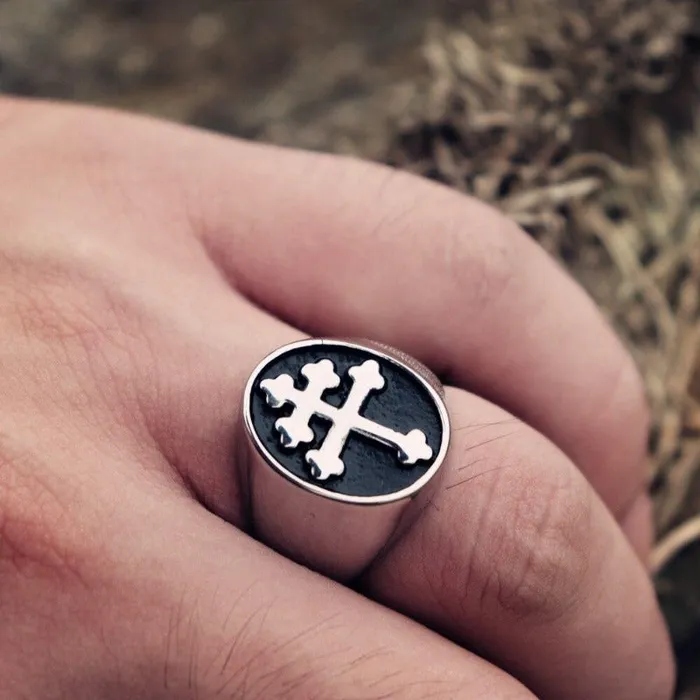 Rings Lords Guidance Christian Ring br Lorraine Cross