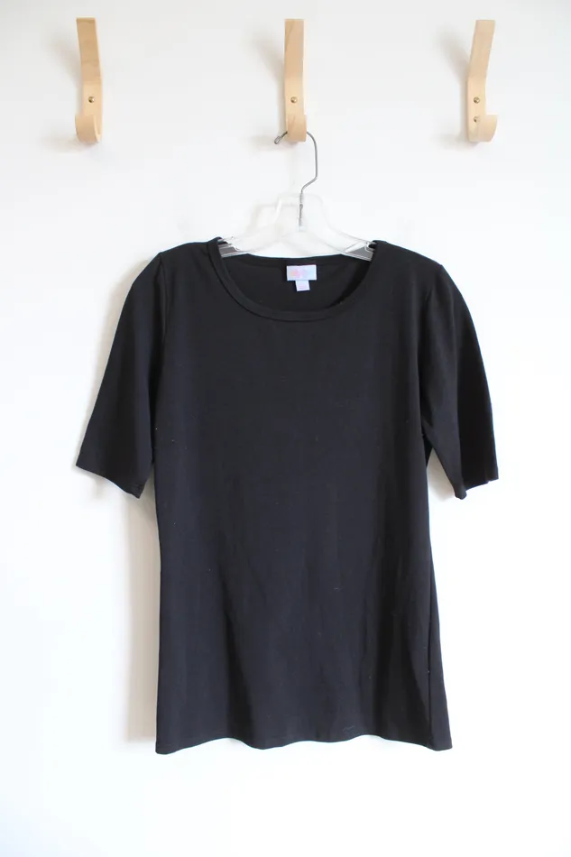 Rings LuLaRoe LuLaRoe Solid Black Top S