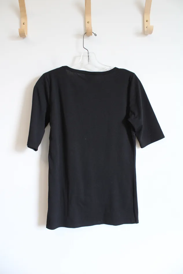 Rings LuLaRoe LuLaRoe Solid Black Top S