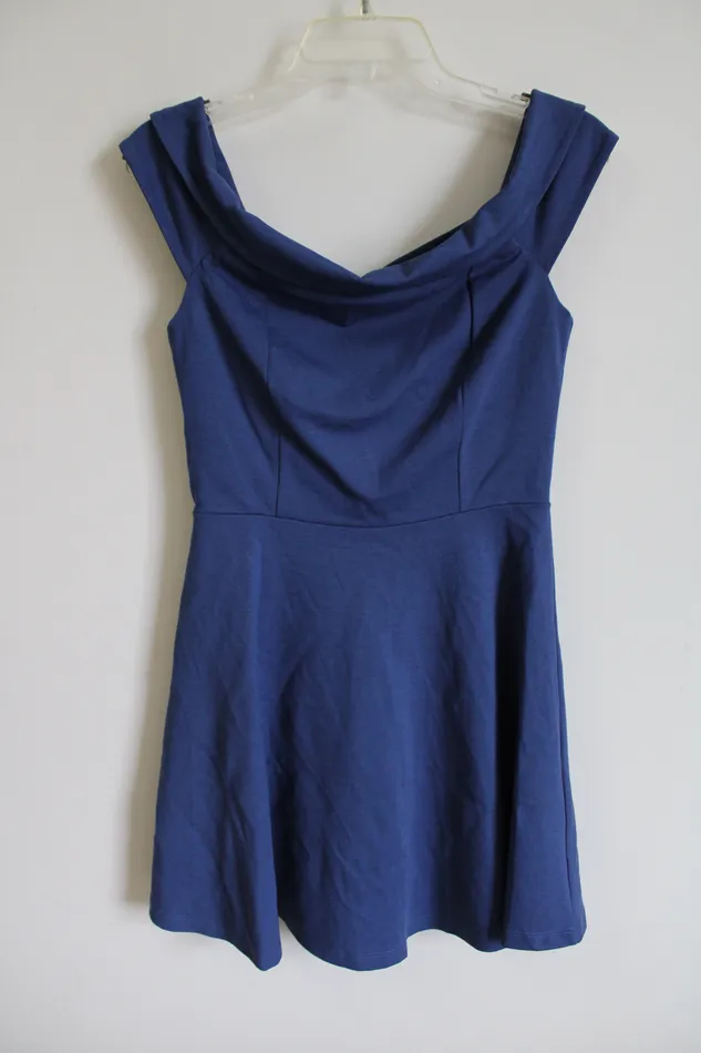 Rings Lulus Lulus Blue OffTheShoulder dress M
