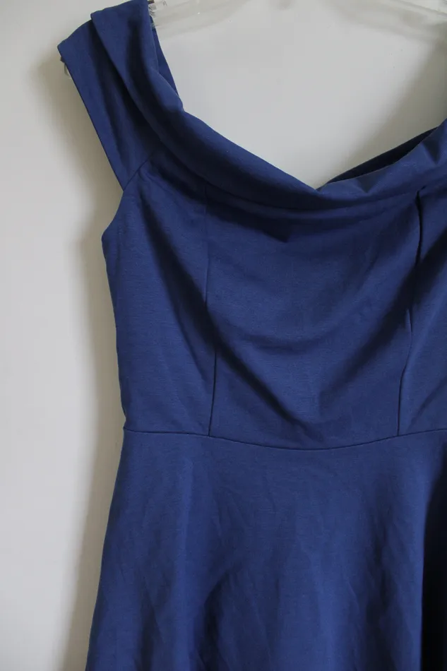 Rings Lulus Lulus Blue OffTheShoulder dress M