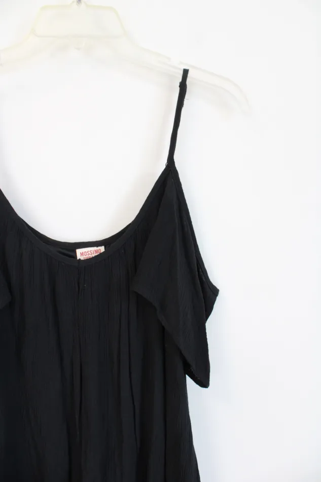 Rings Mossimo Black Cold Shoulder Dress L Mossimo Supply Co