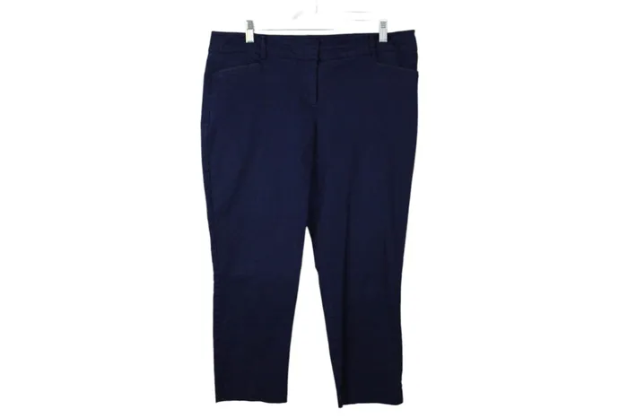Rings New York Company 7th Avenue New York Company Blue Capri Pant 12