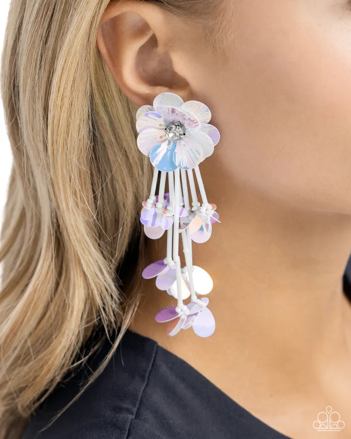 Rings Paparazzi Accessories Floral Future White