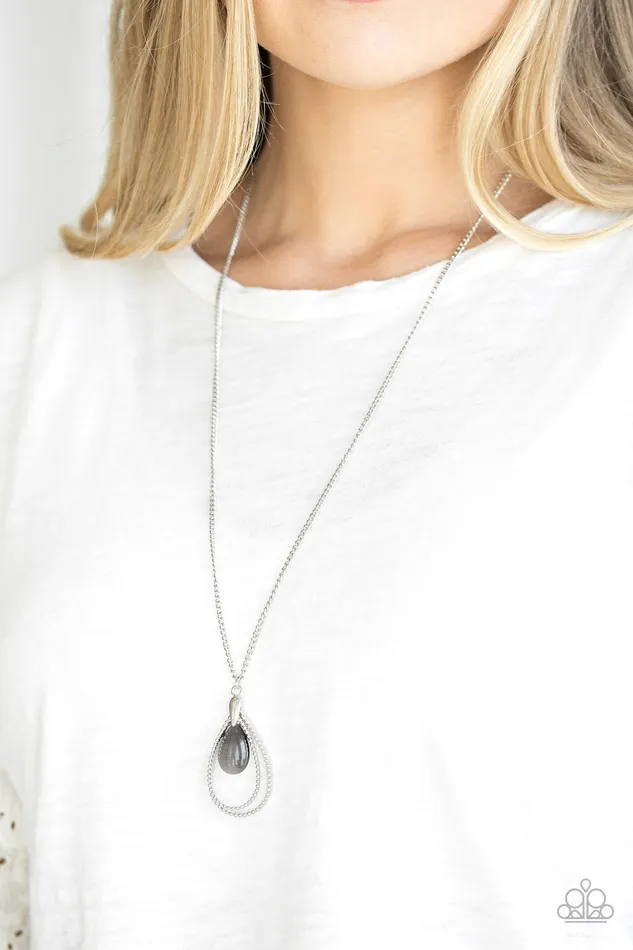 Rings Paparazzi Accessories Teardrop Tranquility Black